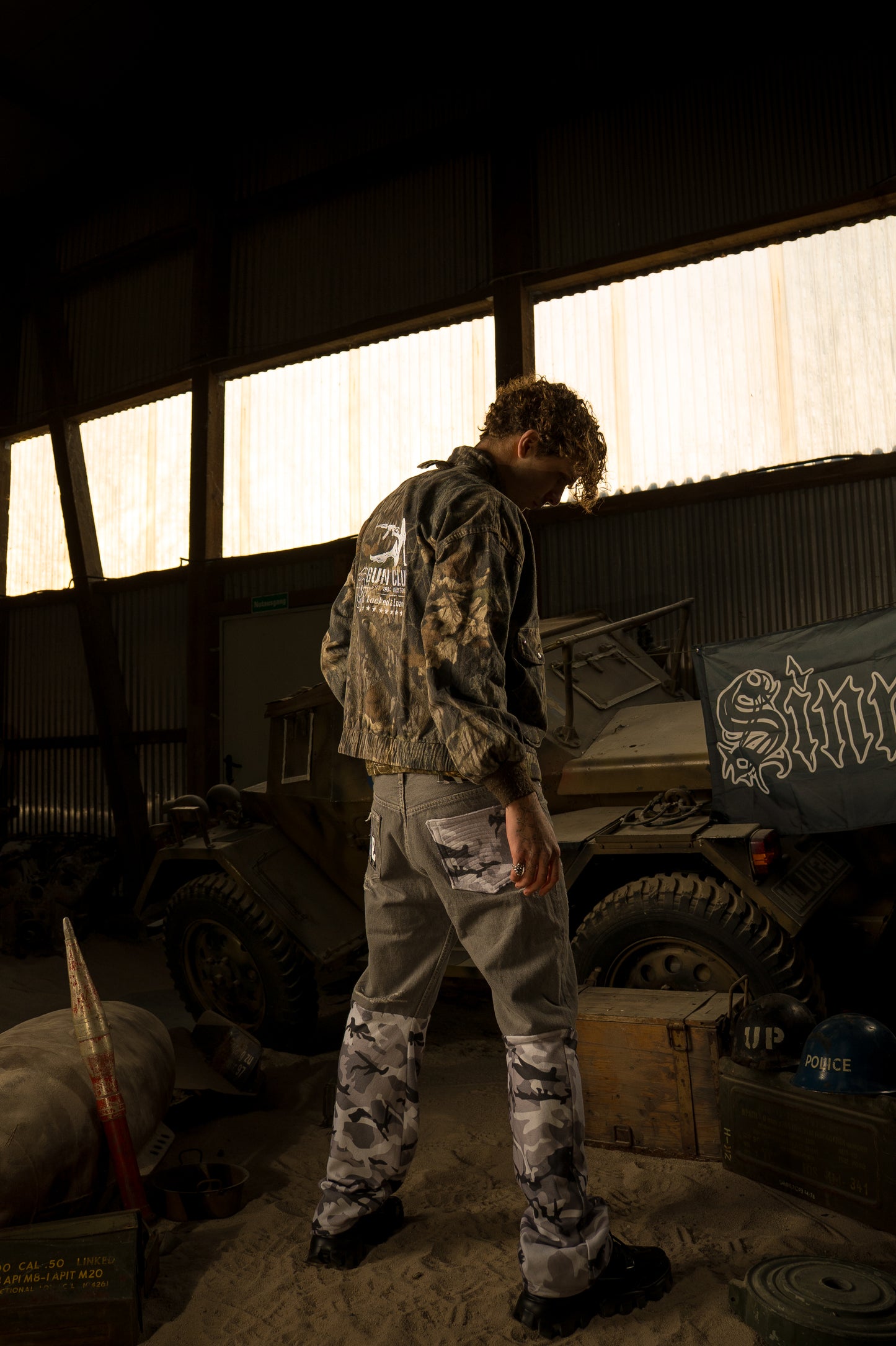 SINNA CAMO JEANS