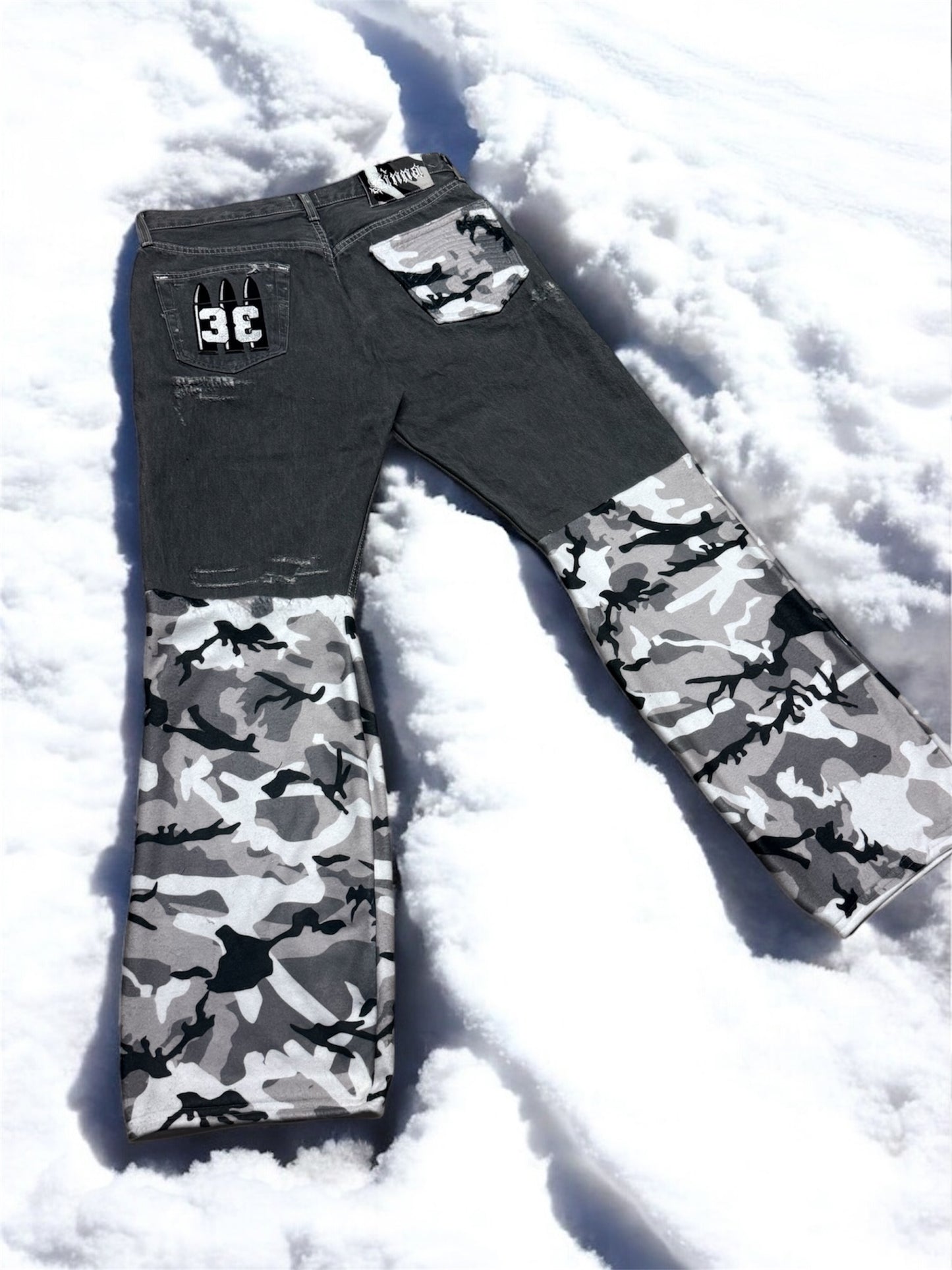 SINNA CAMO JEANS